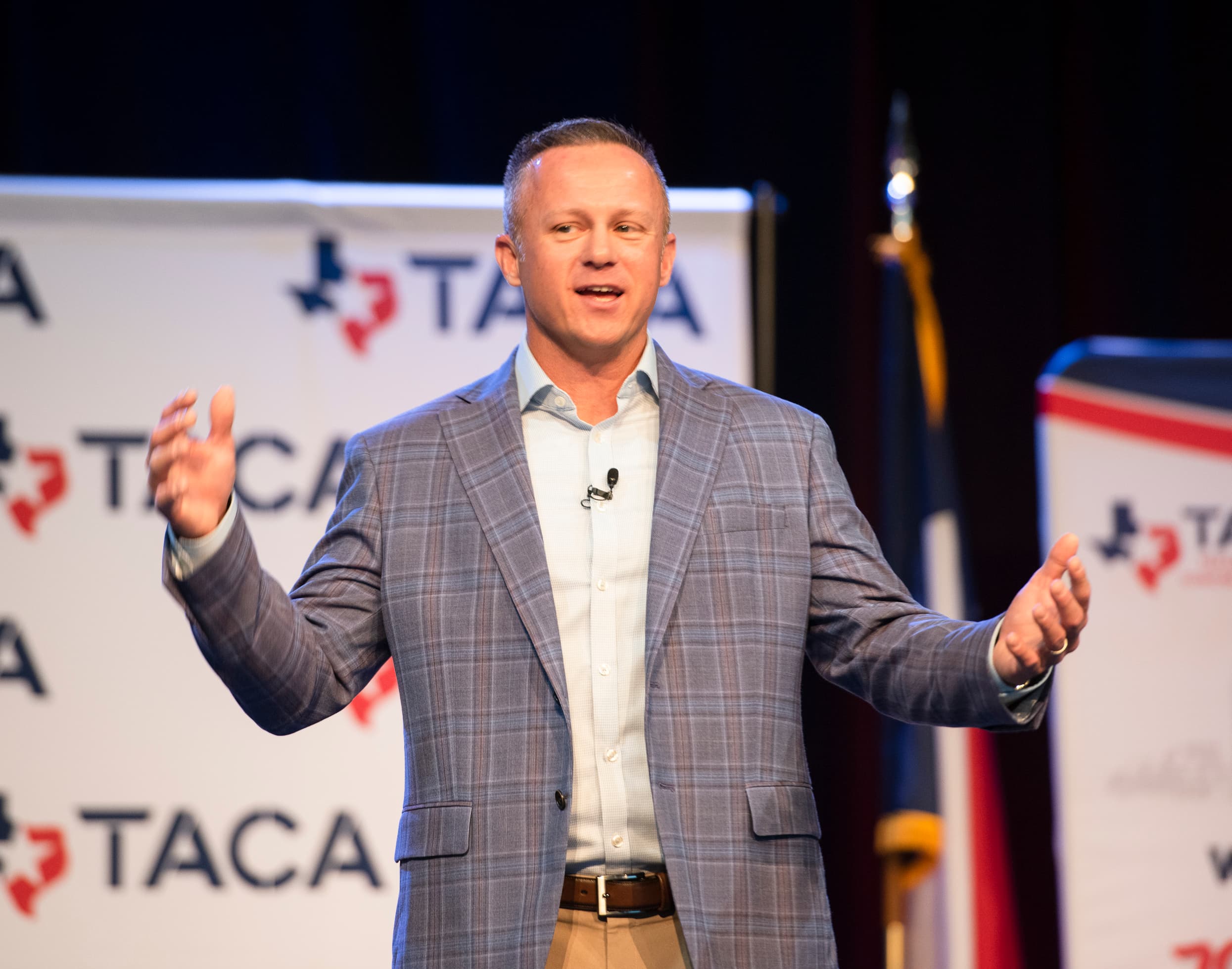 Cybersecurity leader Zach Fuller of Silent Sector speaks at TACA's 72nd Annual Meeting